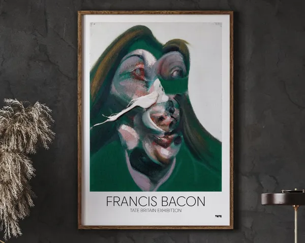 Francis Expressionist Self-Portrait Art Print