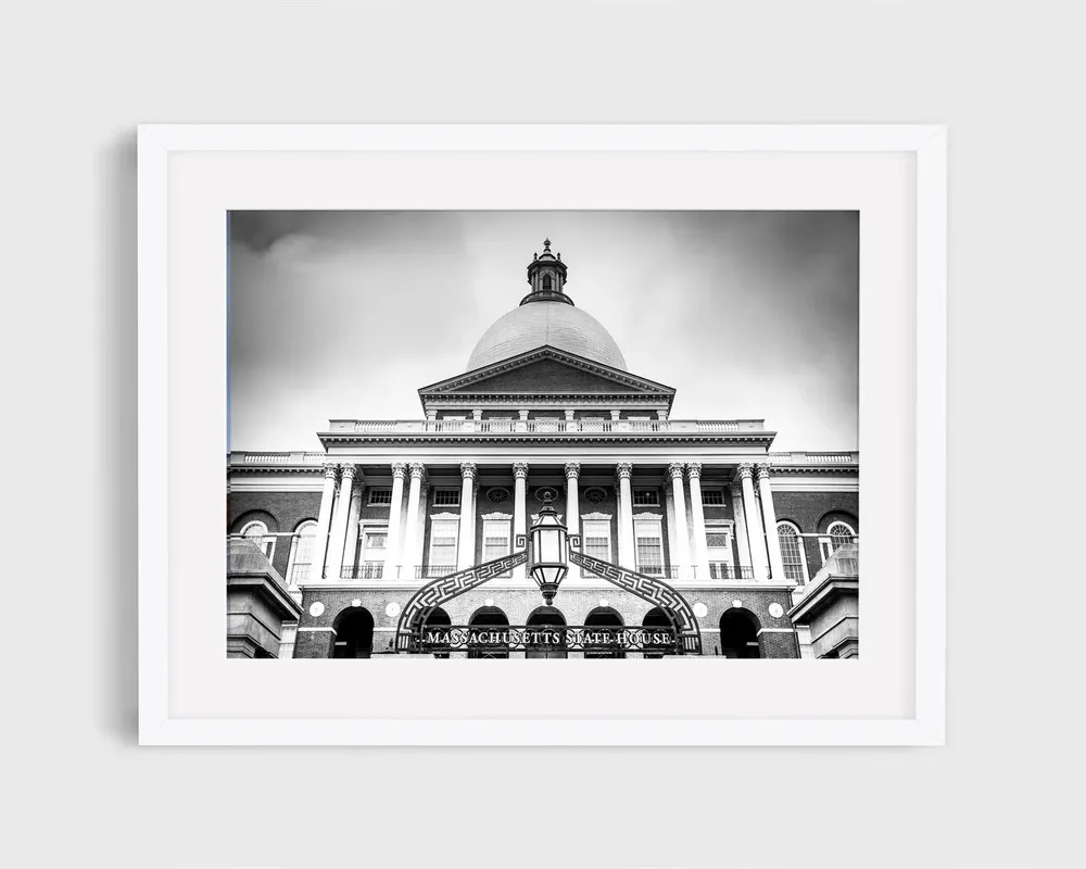 Boston Photography, Historic Boston Travel Poster