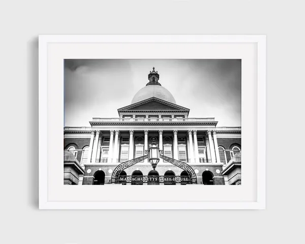 Boston Photography, Historic Boston Travel Poster