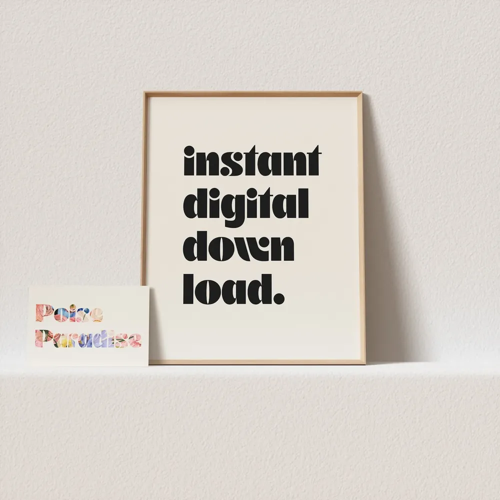 Nice Bum Quirky Typography Poster Print - Image 2