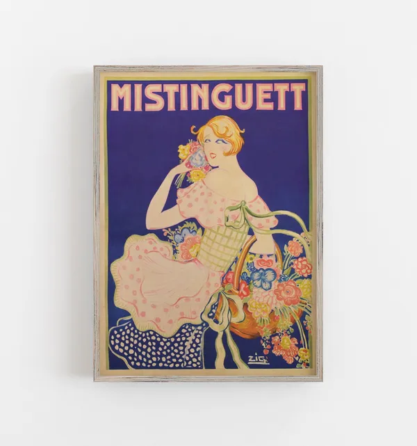 Mistinguett Vintage French Portrait Art Print