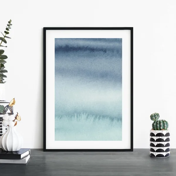 Seaside Abstract Wall Art Print