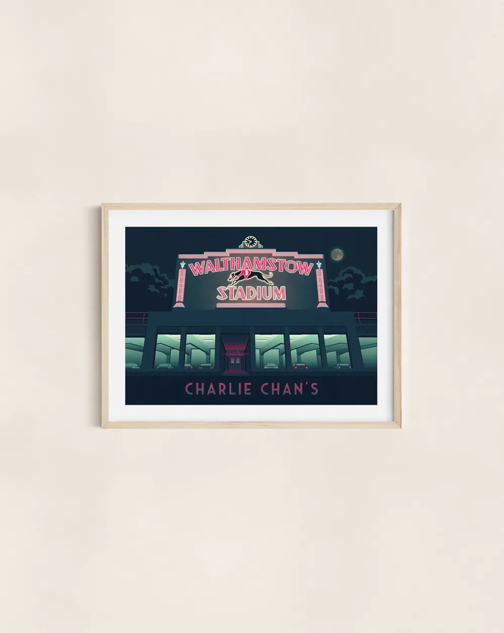 Charlie Chan's Nightclub Poster Print - Image 3