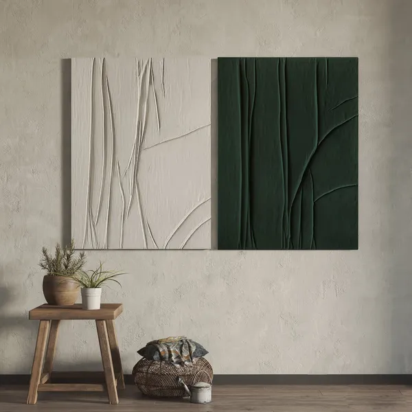 Tree of Life Abstract Art Print, Wabi Sabi Decor