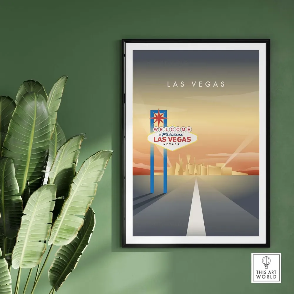 Las Vegas Gift Travel Poster - Image 2