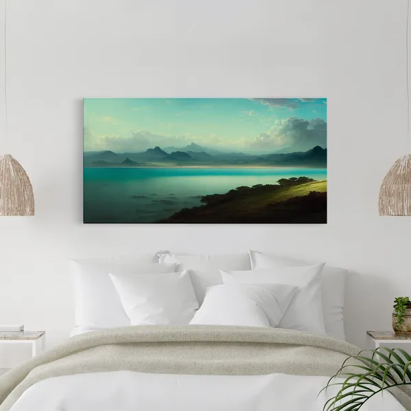 Scotland Lake Landscape Art Print, Nature Decor
