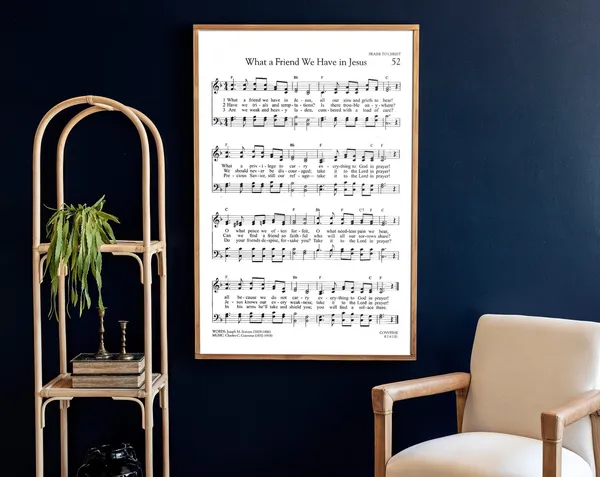 What A Friend We Have In Jesus Sheet Music Sign