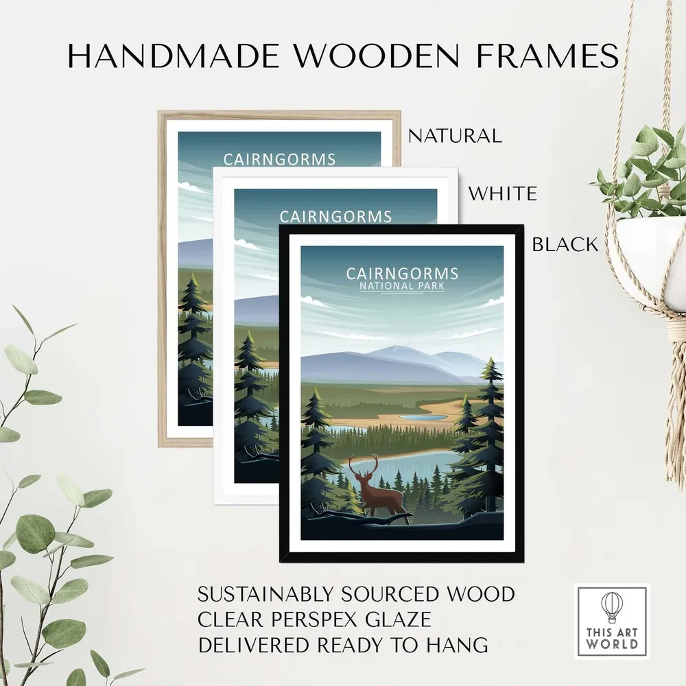 Cairngorms Uk Travel Poster - Image 2