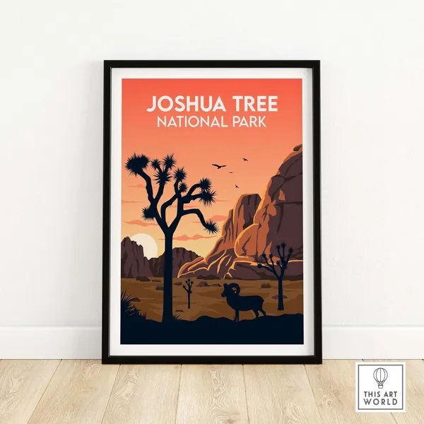 Joshua Tree National Park Poster Art Print