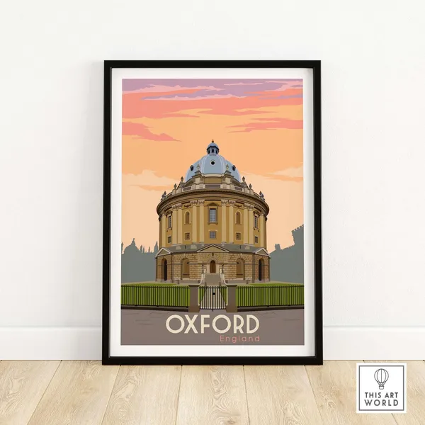 Oxford Wall Art Print
