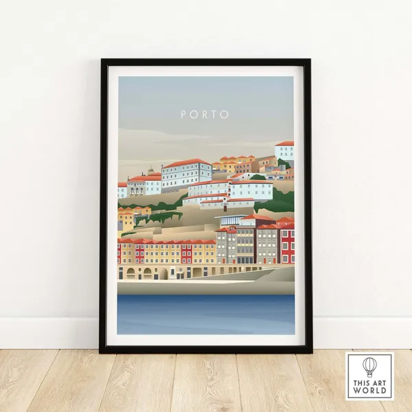 Porto Portugal Gift Travel Poster