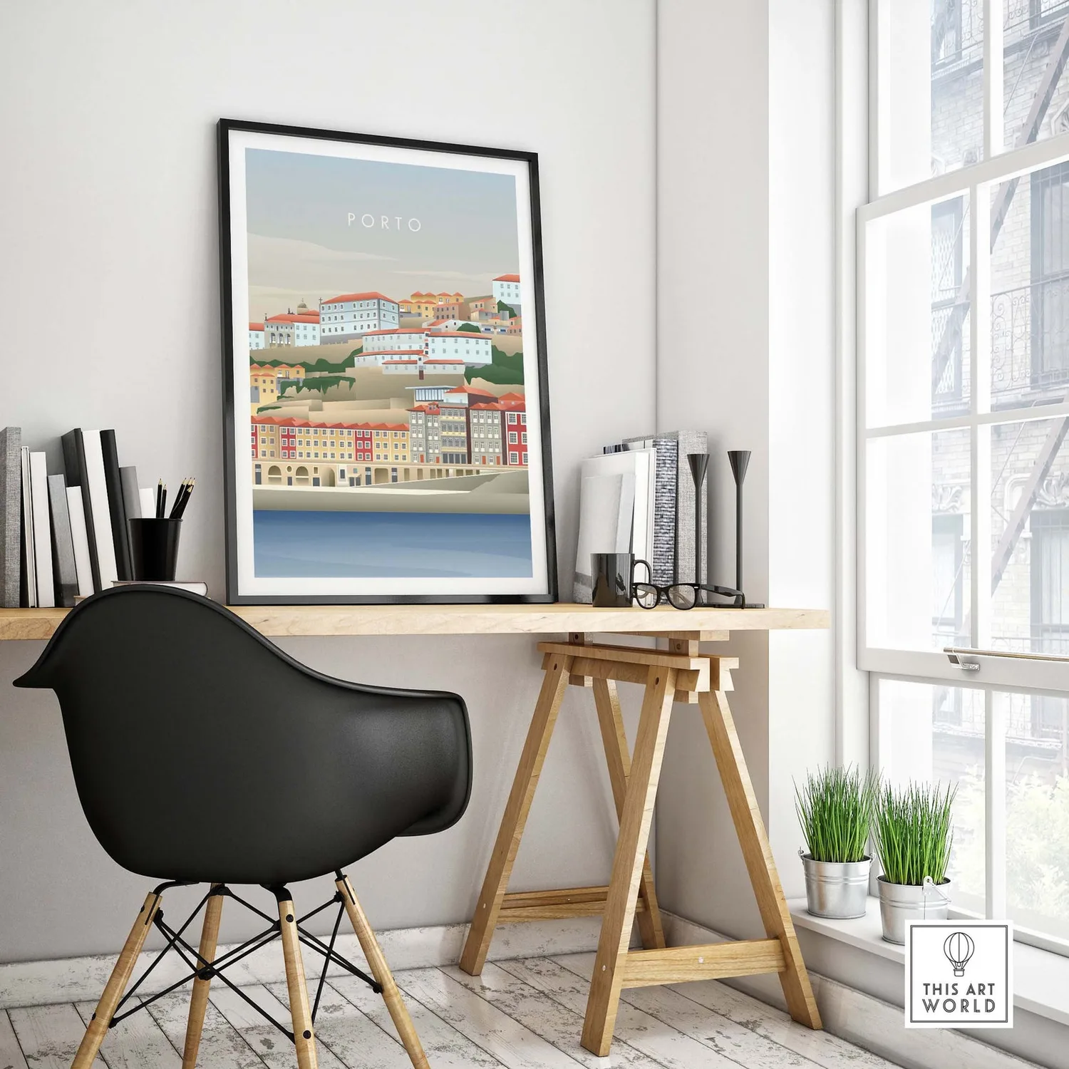 Porto Portugal Gift Travel Poster - Image 4