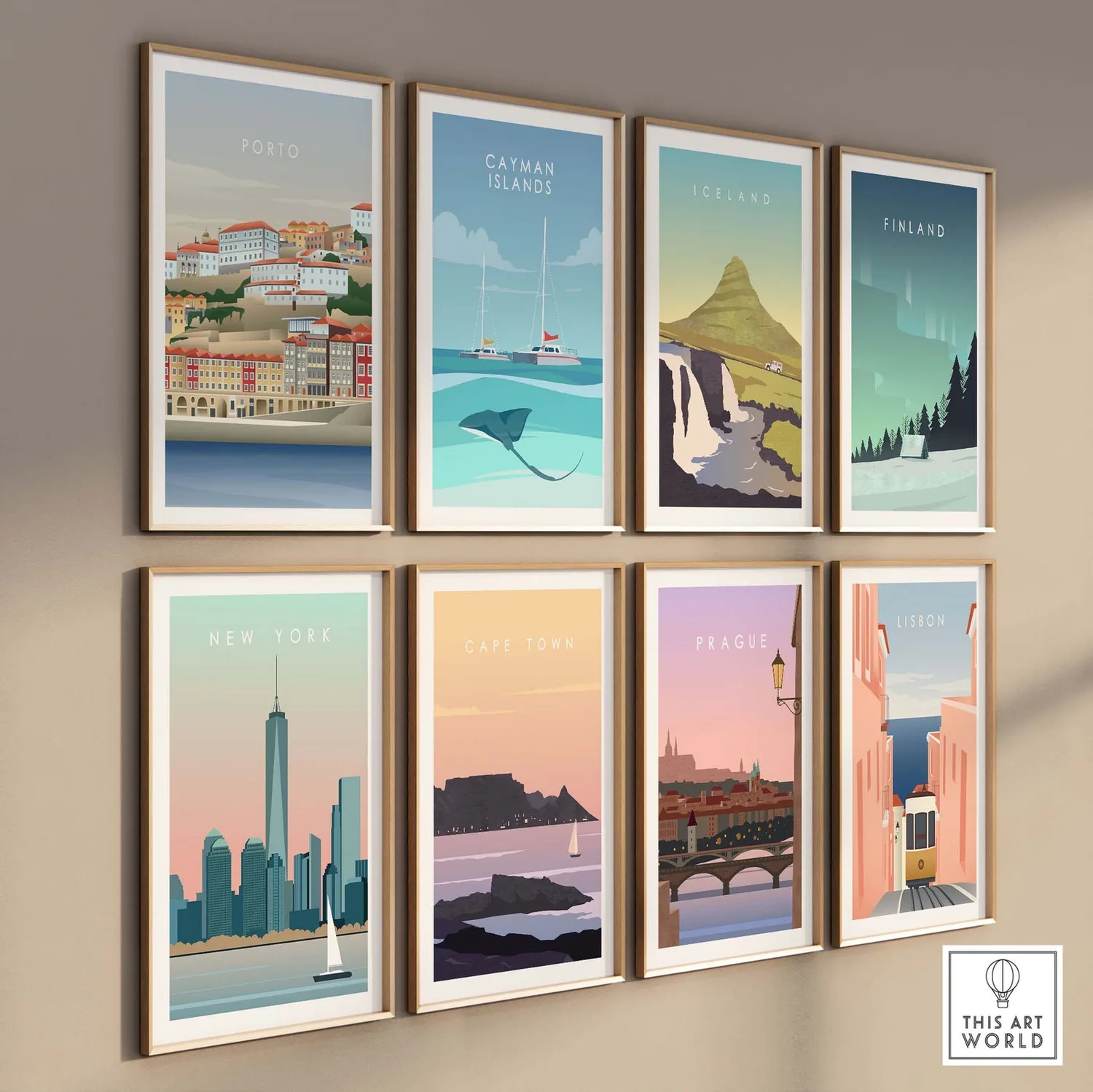 Porto Portugal Gift Travel Poster - Image 3