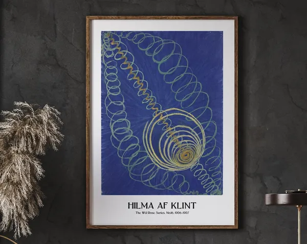 Hilma Af Klint The Wurose Series No. 16 Art Print