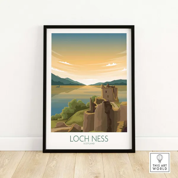 Loch Ness Scotland Wall Art Print