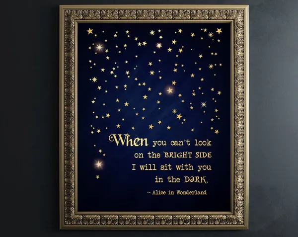Alice In Wonderland Quote Art Print, Book Lovers