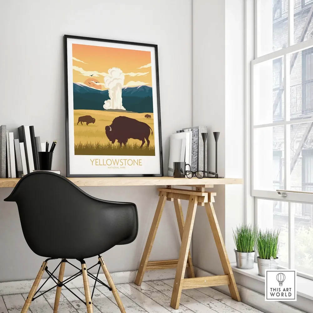Yellowstone Wall Art Home Decor Poster - Image 4