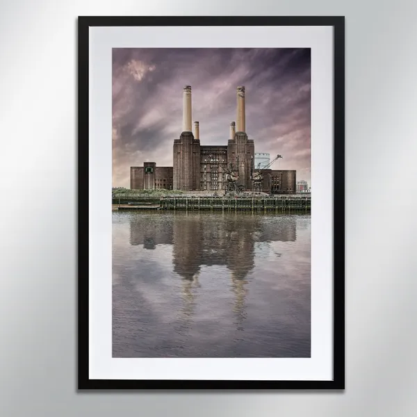 London Battersea Power Station Signed Art Print