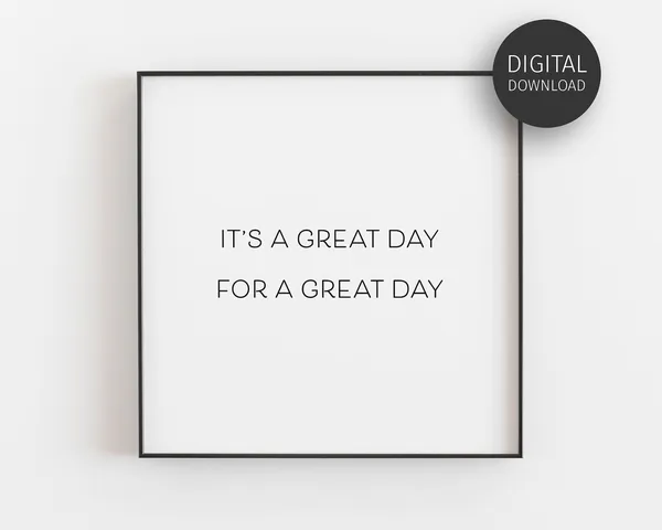 Optimistic Poster Print, Positive Office Decor