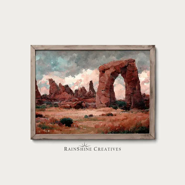 Arches National Park - Vintage Landscape