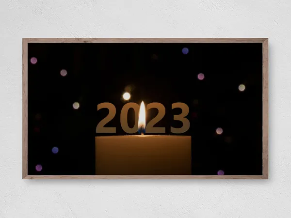 Happy New Year 2023 Winter Holiday Art Print
