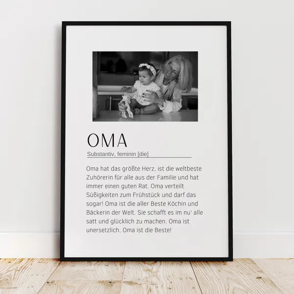 Personalized Grandchildren Gift Print, Thank You Memories