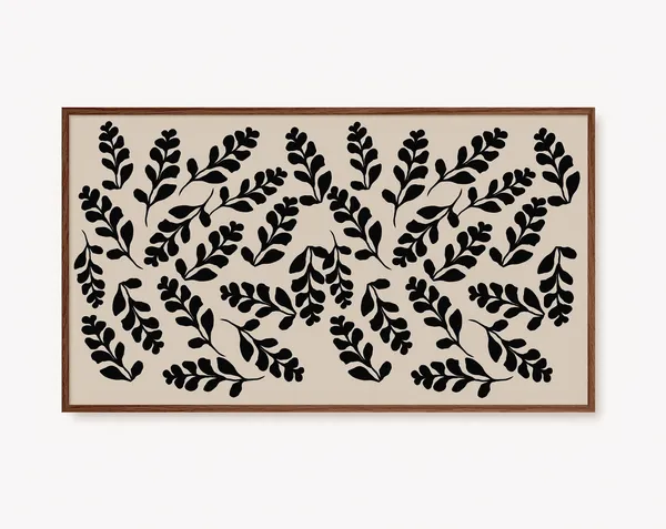 Matisse Abstract Flower Pattern, Mid-Century Art Print