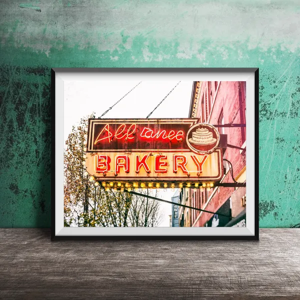 Alliance Bakery Wicker Park Chicago Vintage Photo Print