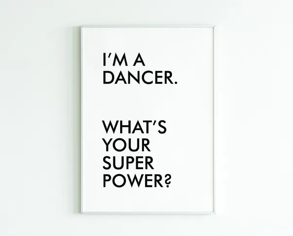 Dancer Gifts Dance Team Wall Art, Gift For Her