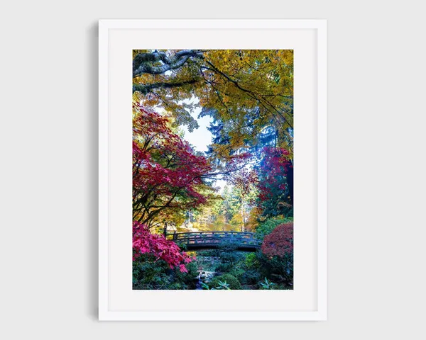 Portland Japanese Garden Poster Print, Oregon