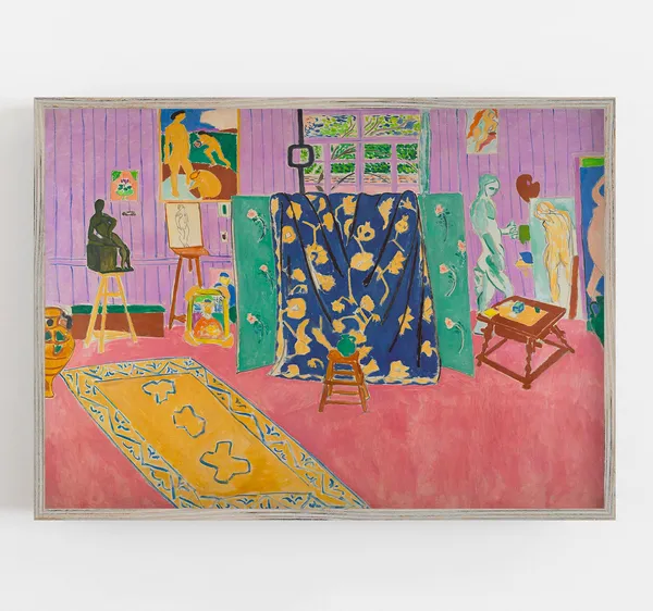 Matisse Pink Studio Vintage Wall Art Poster Print