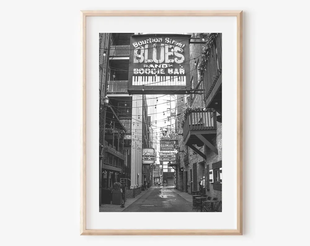 Nashville Country Music Wall Art Print