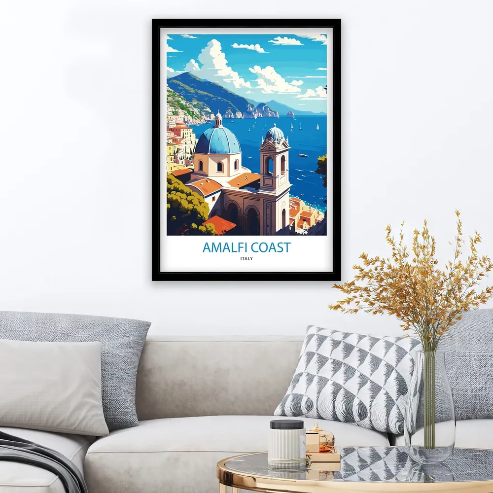 Amalfi Coast - Travel Poster - Image 2