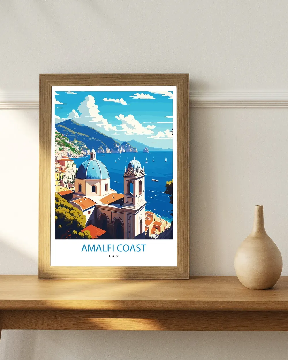 Amalfi Coast - Travel Poster - Image 3