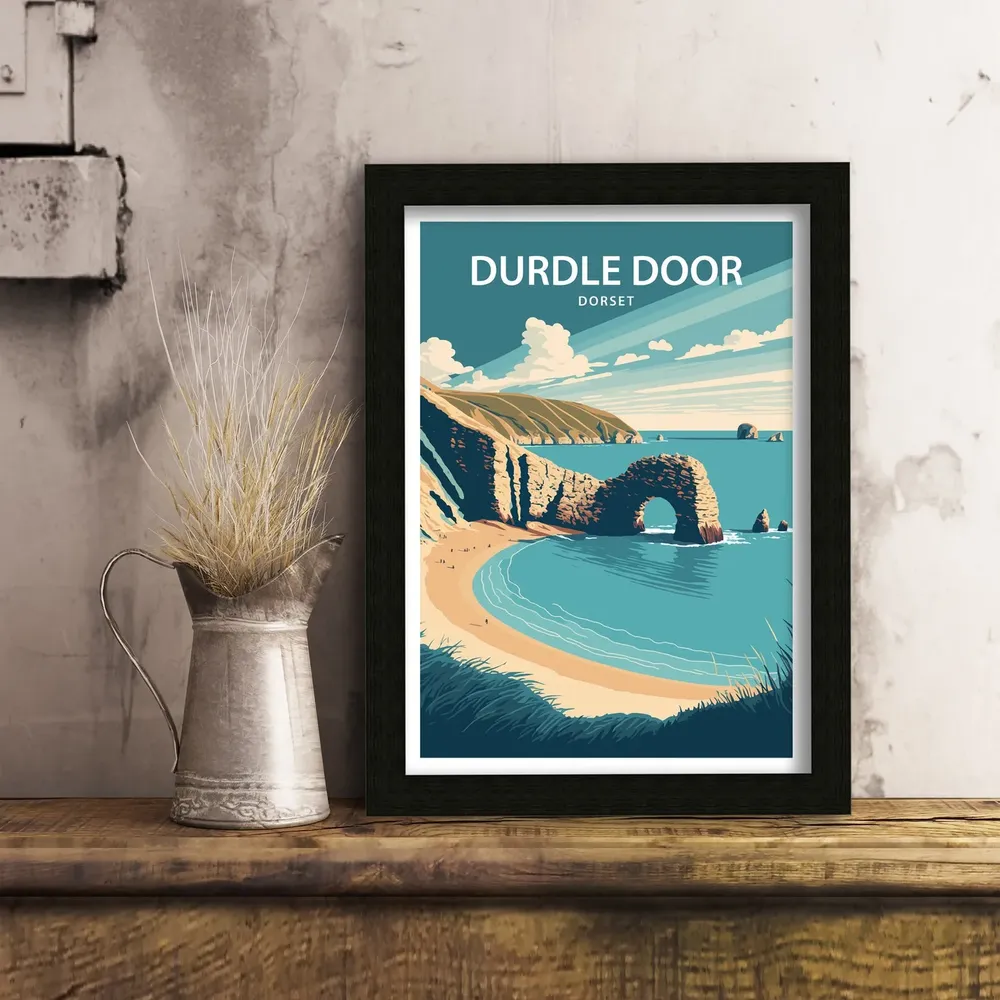 Durdle Door Art Print - Image 4