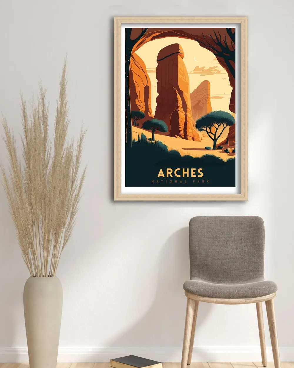 Arches National Park Utah Travel Poster - Image 3
