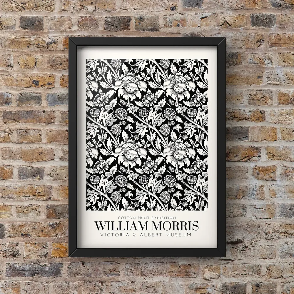 William Morris Art Print, Quirky Kitchen Decor