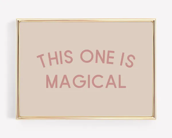 Boho Nursery Decor, Neutral Girls Room Art Print