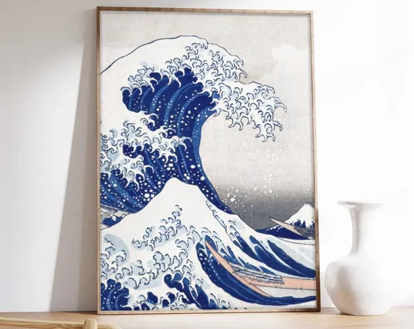 The Great Wave of Kanagawa Hokusai Art Print