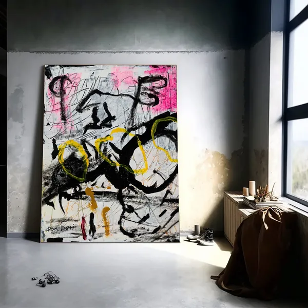 Abstract Painting, Modern Contemporary Art Print