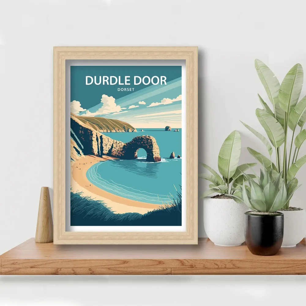 Durdle Door Art Print - Image 3