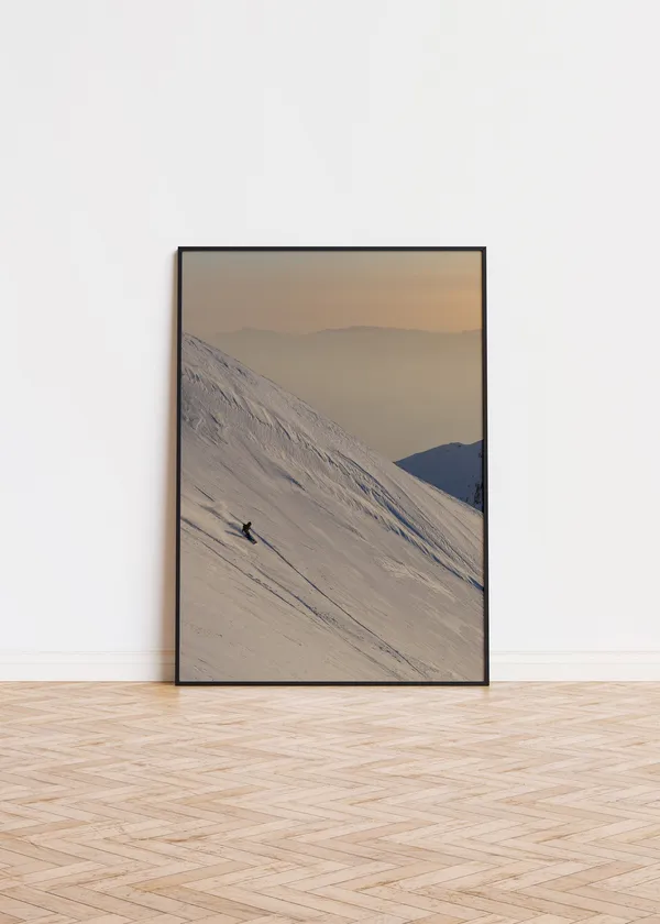 Snowboarding Poster, Trendy Gift for Enthusiasts