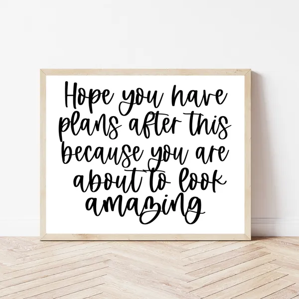 Hair Salon Spa Decor Art Print, Beauty Sign