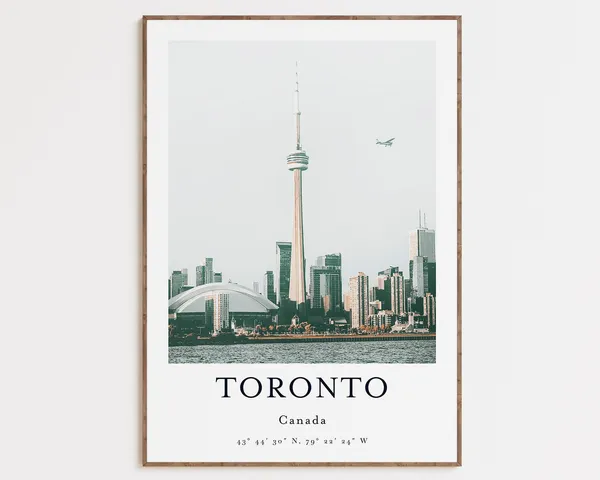 City Art Print, Modern Minimalist Poster