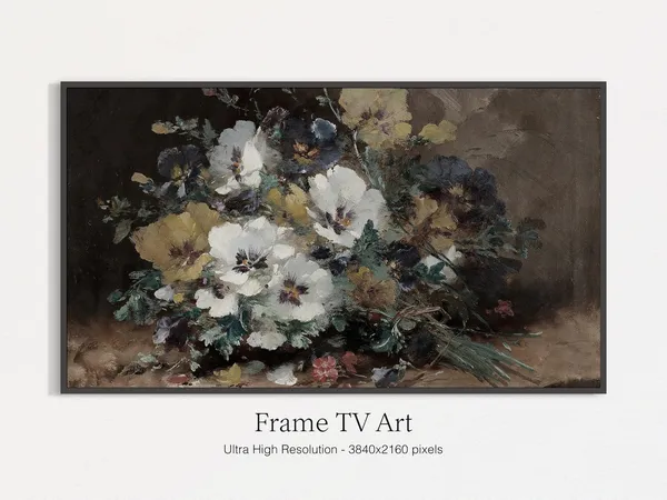 Vintage Roses Still Life Art Print, Floral Decor