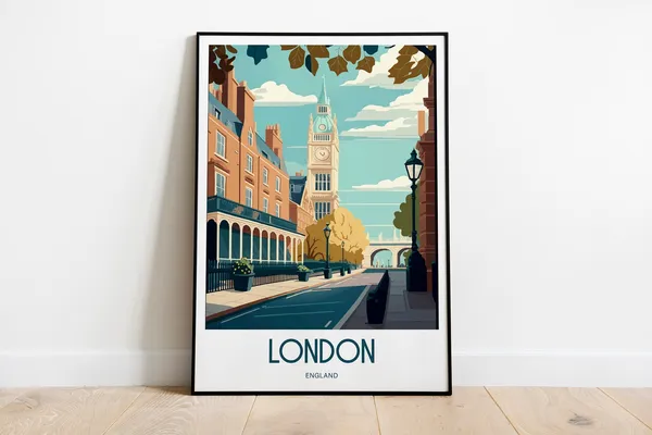 London Travel Poster