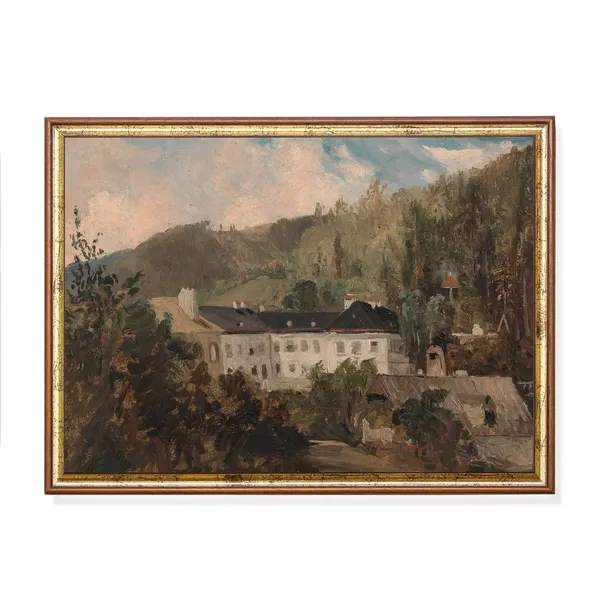 Vintage Farmhouse European Home Decor Art Print