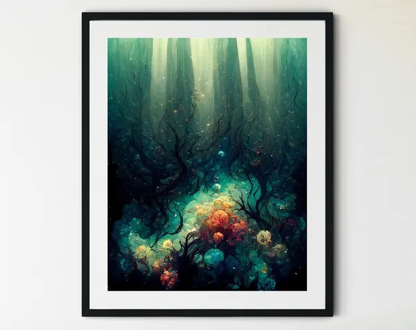 Deep Sea Prints, Under The Sea Sea Life Poster