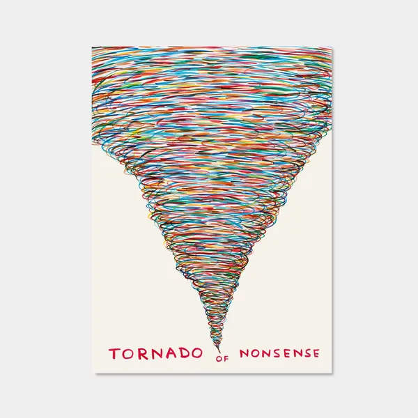 Tornado Of Nonsense Art Print