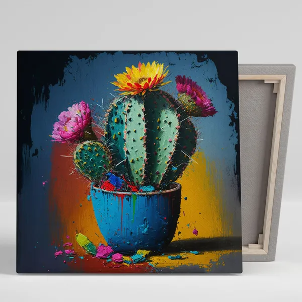 Cactus and Succulent Desert Botanical Art Print